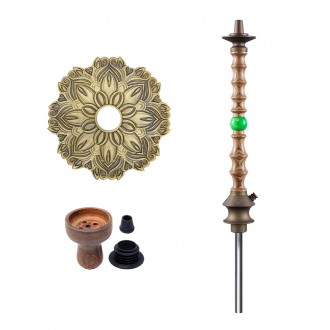 Кальян Karma Hookah 1.1 Bronze Зелений