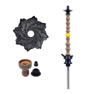 Кальян Karma Hookah 1.1 Walnut Жовтий