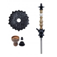 Кальян Karma Hookah 1.2 Walnut Білий
