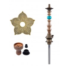 Кальян Karma Hookah 1.2 Bronze Бірюзовий