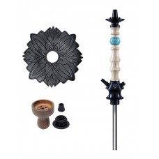 Кальян Karma Hookah 1.2 Walnut Бірюзовий
