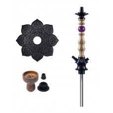 Кальян Karma Hookah 1.2 Walnut Фіолетовий