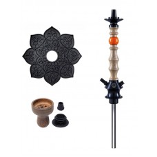 Кальян Karma Hookah 1.2 Walnut Помаранчевий