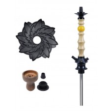 Кальян Karma Hookah 1.2 Walnut Жовтий