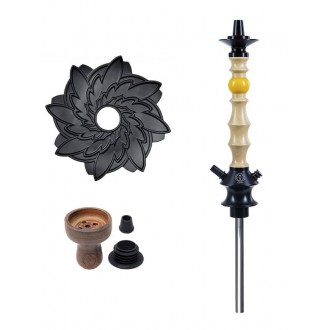 Кальян Karma Hookah 1.2 Walnut Жовтий