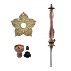 Кальян Karma Hookah 3.0 Line Bronze Рожевий