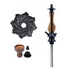 Кальян Karma Hookah 3.0 Mini Line Чорний