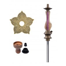Кальян Karma Hookah 3.0 Mini Line Bronze Пьорпл