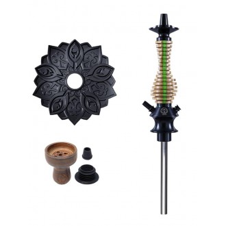 Кальян Karma Hookah 3.0 Mini Line Зелений