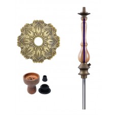 Кальян Karma Hookah 3.1 Line Bronze Фіолетовий