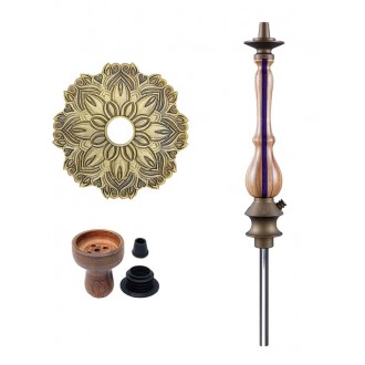 Кальян Karma Hookah 3.1 Line Bronze Фіолетовий