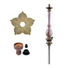 Кальян Karma Hookah 3.1 Line Bronze Пьорпл