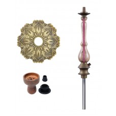 Кальян Karma Hookah 3.1 Line Bronze Рожевий