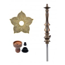 Кальян Karma Hookah 3.2 Line Bronze Чорний