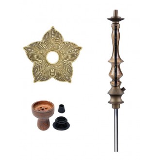 Кальян Karma Hookah 3.2 Line Bronze Чорний
