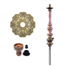 Кальян Karma Hookah 3.3 Line Bronze Рожевий