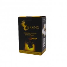 Вугілля кокосове Phoenix (1 кг, 72 шт, р25)