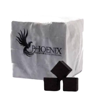 Вугілля кокосове Phoenix (1 кг, 64 шт, р26, без коробки)